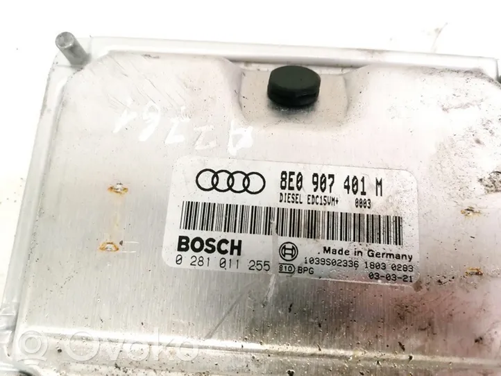 Audi A6 S6 C5 4B Блок управления двигателя 8E0907401M