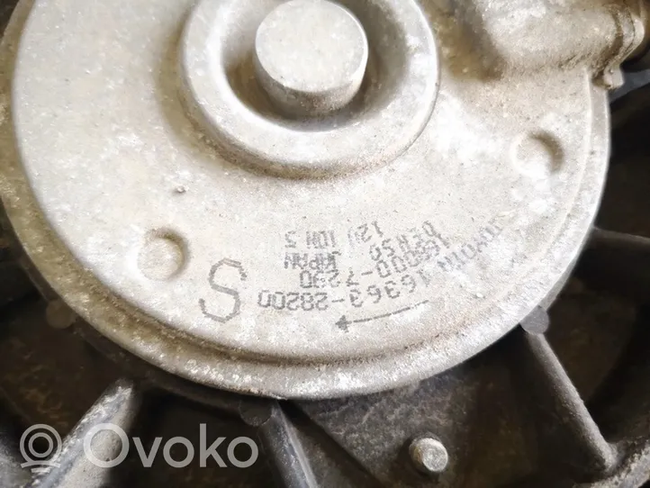 Toyota Verso-S Osłona wentylatora chłodnicy 1680007290