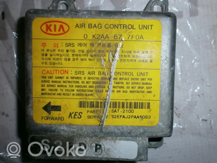 KIA Shuma Unidad de control/módulo del Airbag 0K2AA677F0A