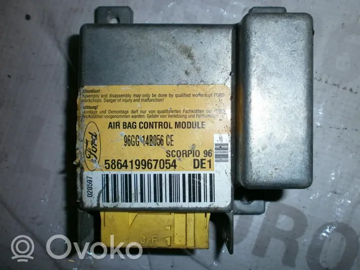 Ford Scorpio Airbag control unit/module 96GG14B056CE