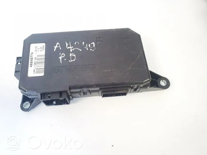 Fiat Croma Unité de commande module de porte 46846774