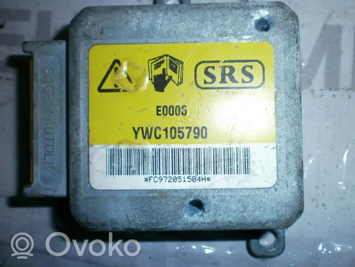 Land Rover Freelander Module de contrôle airbag YWC105790