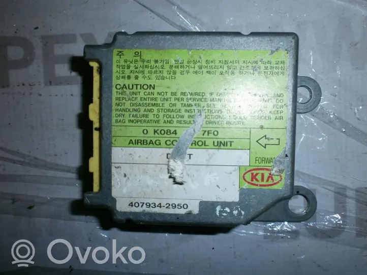 KIA Sportage Module de contrôle airbag 0K08A677F0