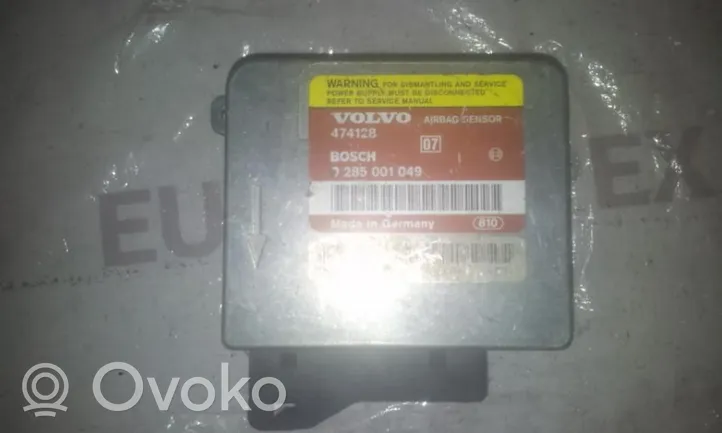 Volvo 440 Airbag control unit/module 474112807