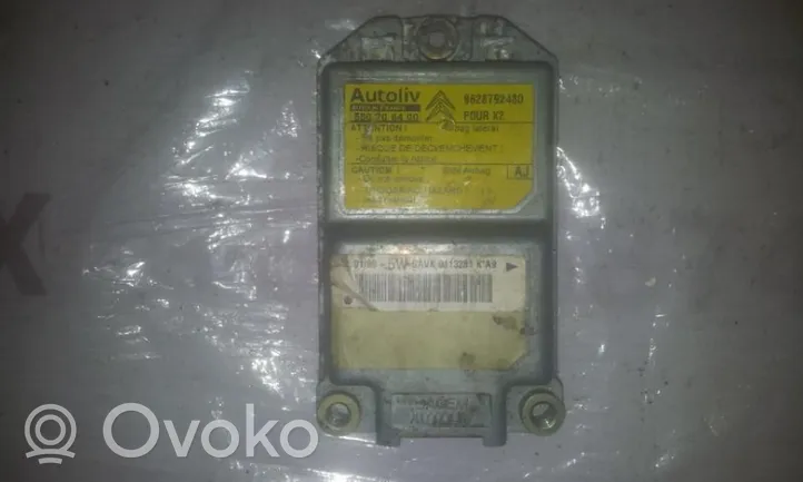 Citroen Xantia Module de contrôle airbag 9628792480