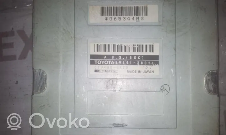Toyota Previa (XR10, XR20) I ABS-ohjainlaite/moduuli 8954128011