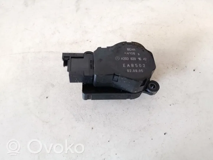 Mercedes-Benz CLS C219 Air flap motor/actuator a2038201642