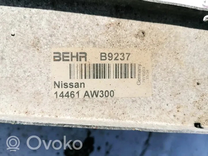 Nissan Primera Refroidisseur intermédiaire 14461AW300
