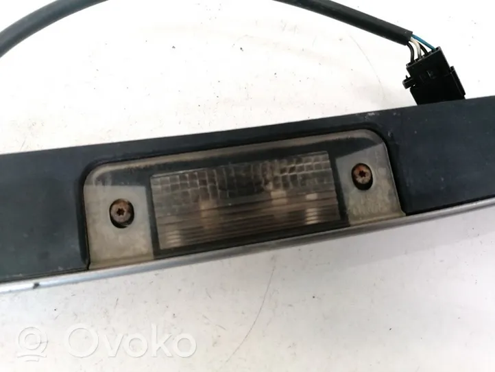 Saab 9-3 Ver2 Lampa oświetlenia tylnej tablicy rejestracyjnej 