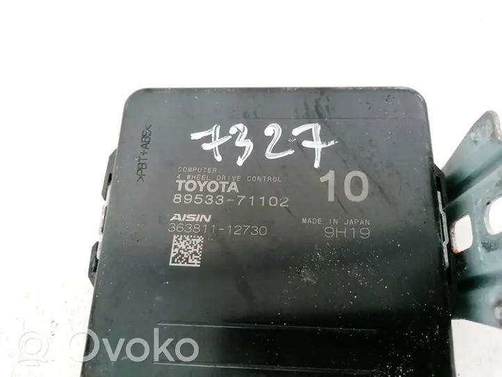 Toyota Hilux (AN120, AN130) Kiti valdymo blokai/ moduliai 8953371102