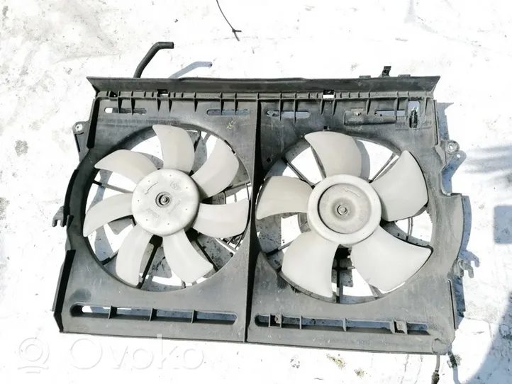 Toyota Avensis T250 Convogliatore ventilatore raffreddamento del radiatore 163630G050