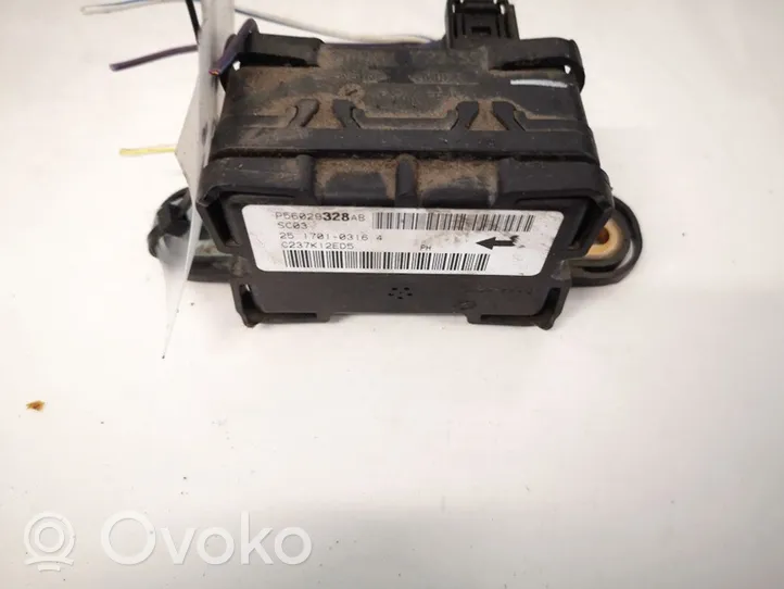 Dodge Grand Caravan ESP acceleration yaw rate sensor p56029328ab