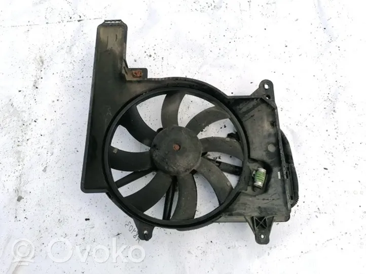 Opel Meriva A Kale ventilateur de radiateur refroidissement moteur 8240457