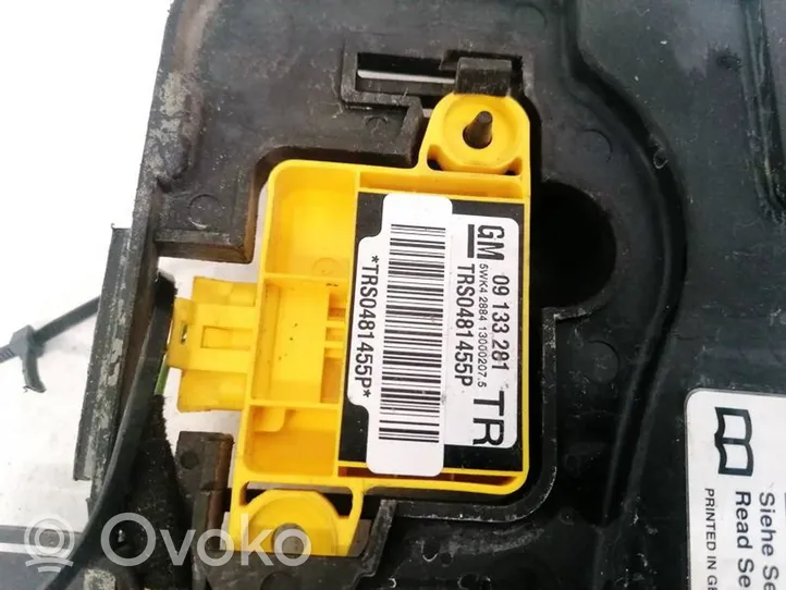 Opel Astra G Sensore d’urto/d'impatto apertura airbag 09133281