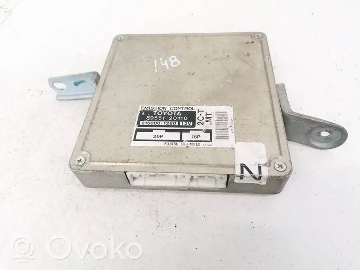 Toyota Carina T190 Sterownik / Moduł ECU 8955120110