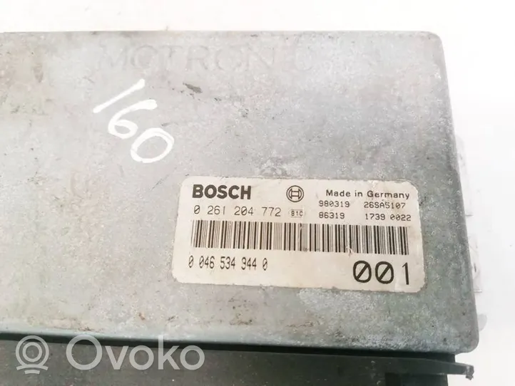 Alfa Romeo 156 Sterownik / Moduł ECU 0261204772