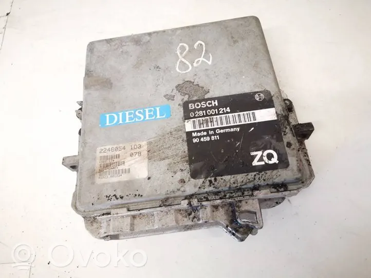 Opel Omega B1 Engine control unit/module 0281001214