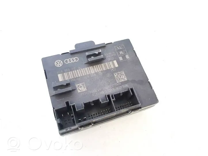 Audi A7 S7 4G Oven ohjainlaite/moduuli 4g8959795j