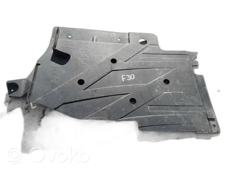 BMW 3 F30 F35 F31 Protezione anti spruzzi/sottoscocca del motore 51757258050