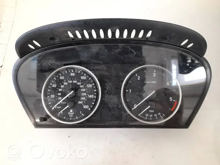 BMW 5 E60 E61 Nopeusmittari (mittaristo) 62109177262