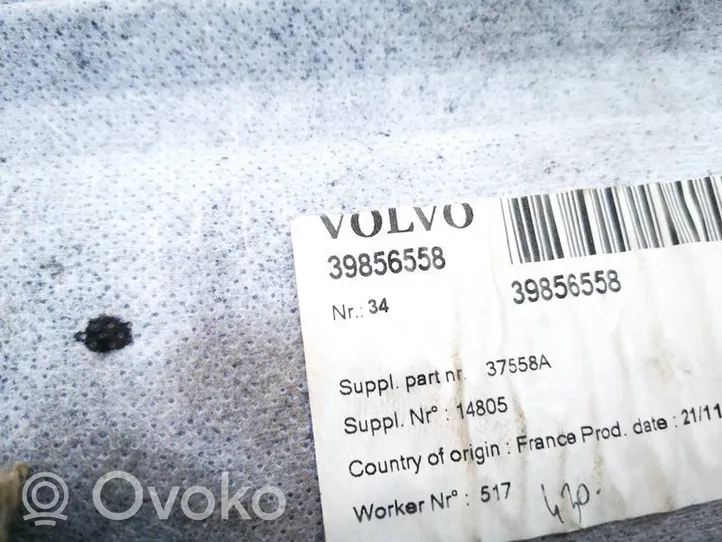 Volvo S40 Półka tylna bagażnika 39856558