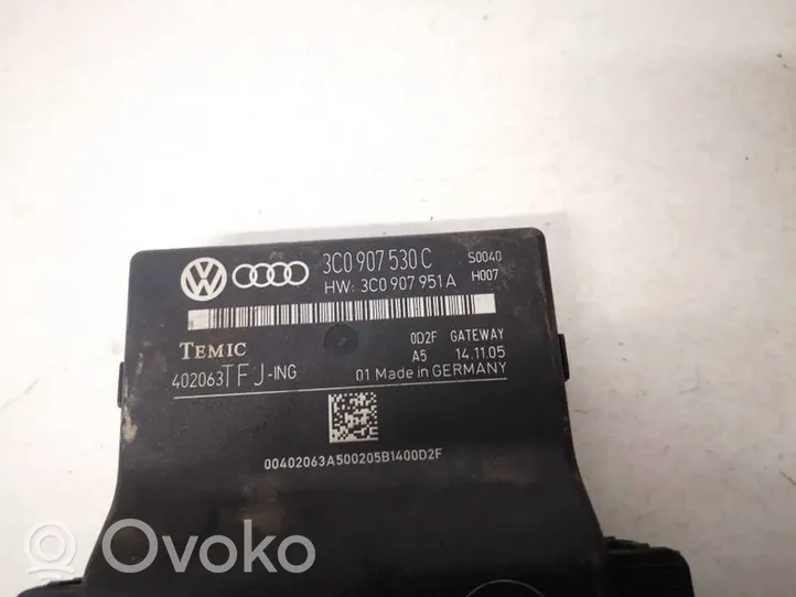 Volkswagen PASSAT B6 Durvju vadības bloks 3C0907530C