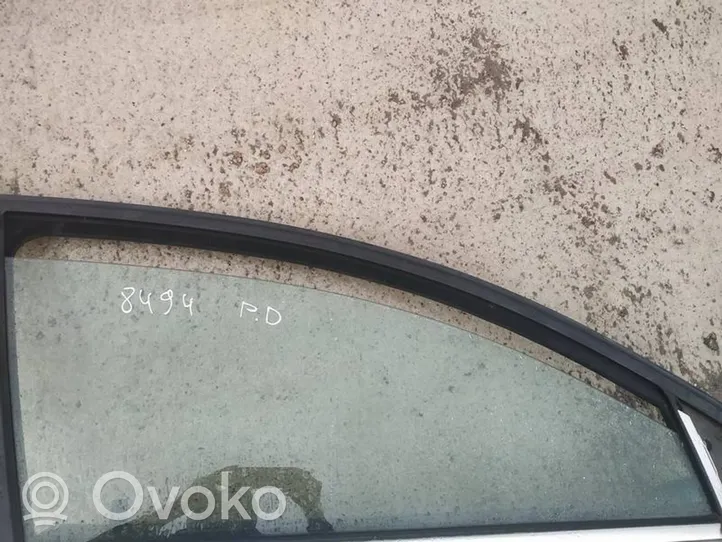 Opel Signum Front door window glass four-door 