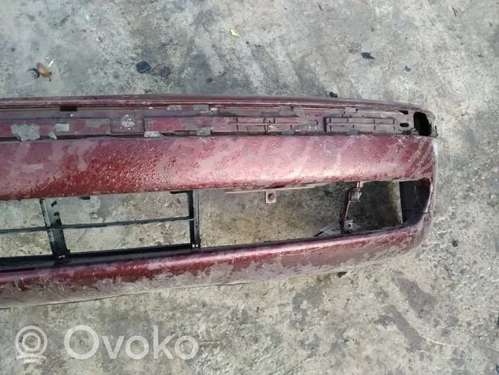 BMW 5 E39 Front bumper raudonas