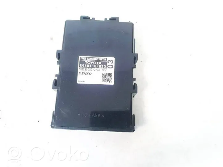 Toyota Avensis T270 Other control units/modules 896810f030