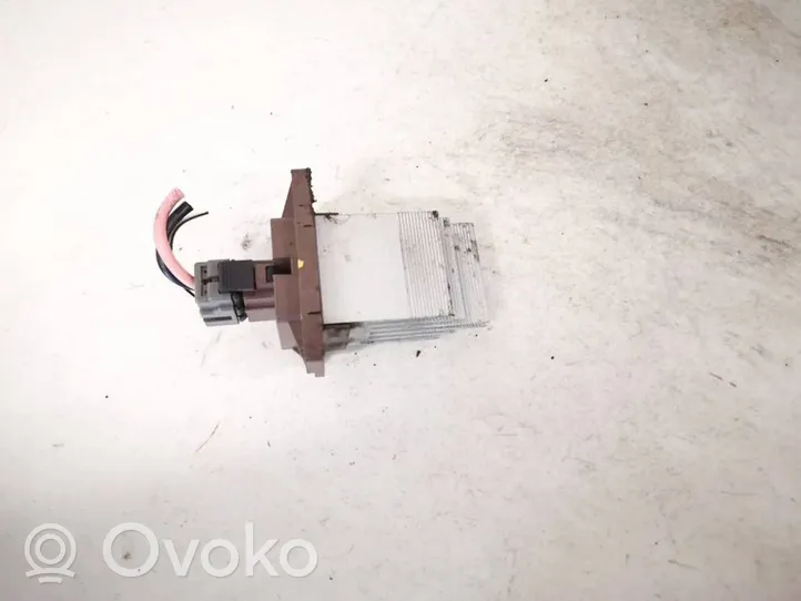 Hyundai Santa Fe Heater blower motor/fan resistor 