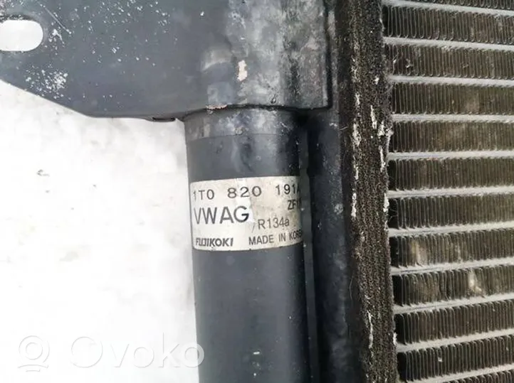 Volkswagen Touran I A/C cooling radiator (condenser) 1t0820191a