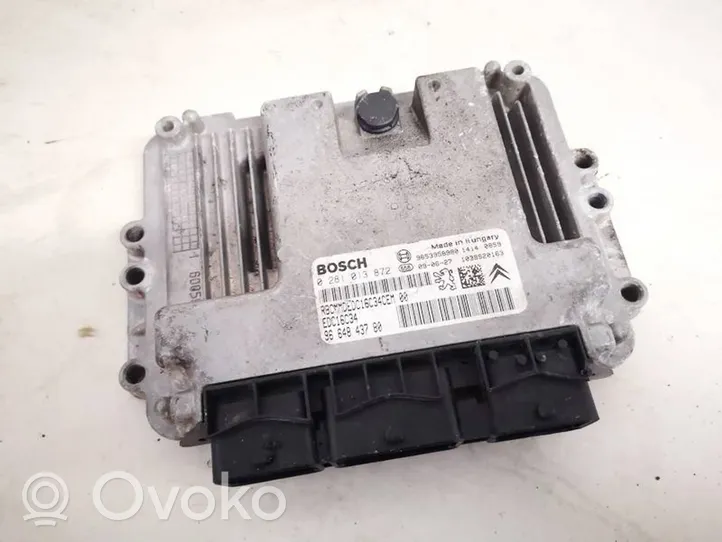 Citroen C3 Picasso Centralina/modulo del motore 9664843780