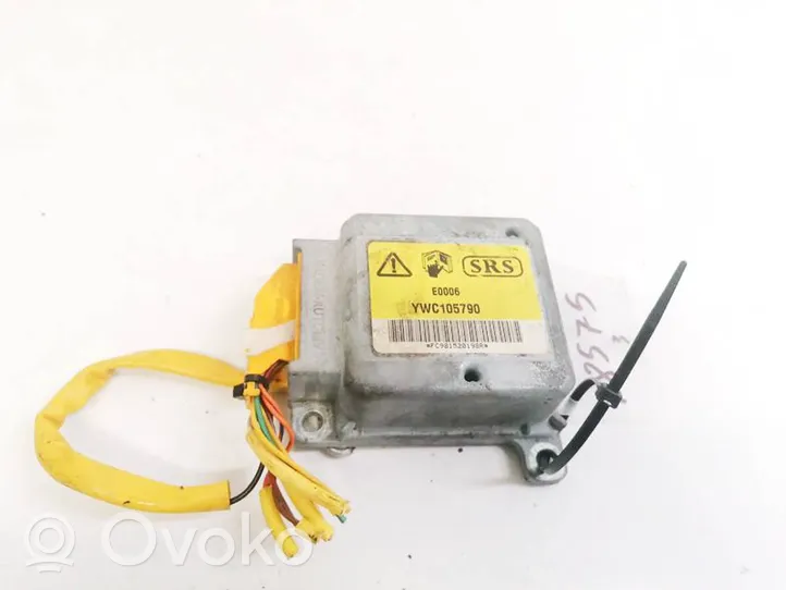 Land Rover Freelander Module de contrôle airbag YWC105790