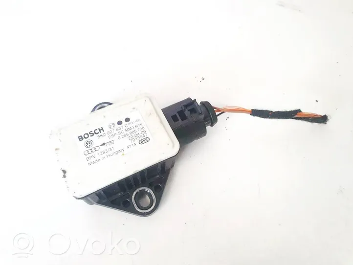 Audi A4 S4 B8 8K ESP acceleration yaw rate sensor 8k0907637c