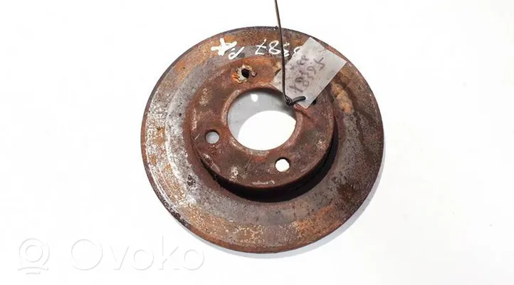 Volkswagen PASSAT B2 Front brake disc neventiliuojamas