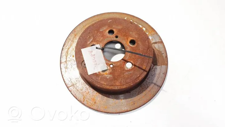 Toyota Avensis T250 Rear brake disc neventiliuojamas