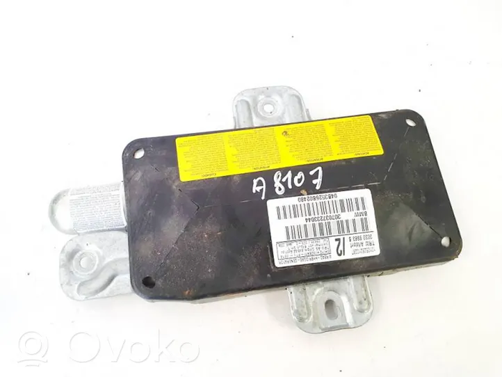 BMW X5 E53 Poduszka powietrzna Airbag drzwi przednich 307037233044