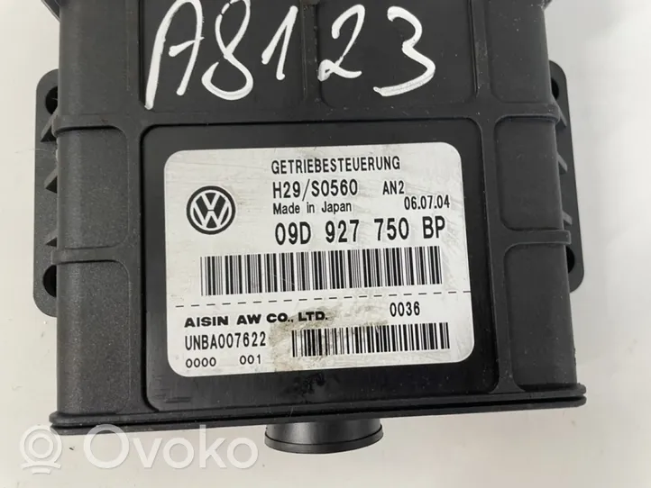 Volkswagen Touareg I Module de contrôle de boîte de vitesses ECU 09d927750bp