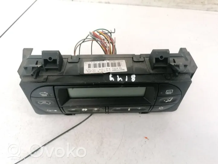 Citroen C3 Climate control unit 96377774XT