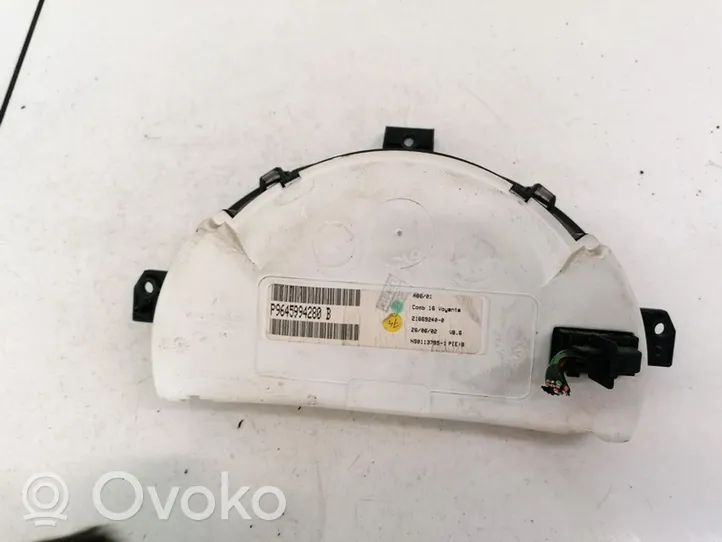 Citroen C3 Licznik / Prędkościomierz P9645994280B