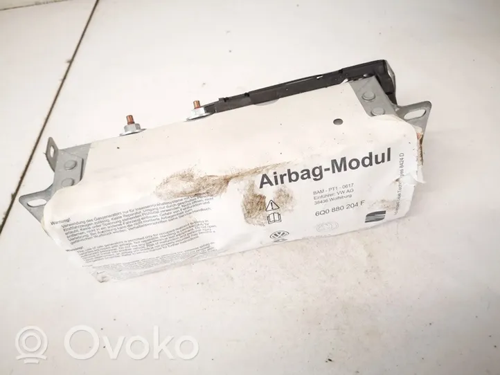 Volkswagen Polo IV 9N3 Poduszka powietrzna Airbag pasażera 6q0880204f