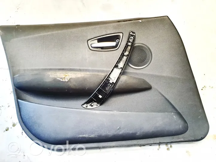 BMW 1 E81 E87 Garniture de panneau carte de porte avant 5141713329708