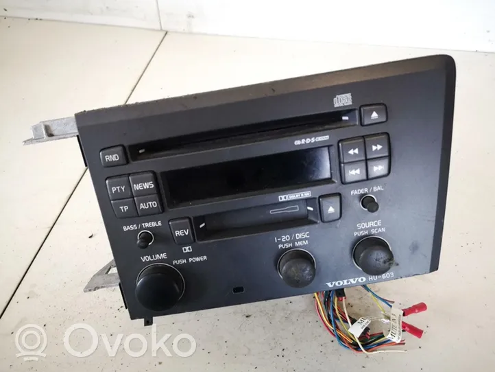 Volvo S60 Radio/CD/DVD/GPS-pääyksikkö 86511521