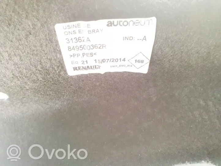 Renault Zoe Inne części wnętrza samochodu 849500362r