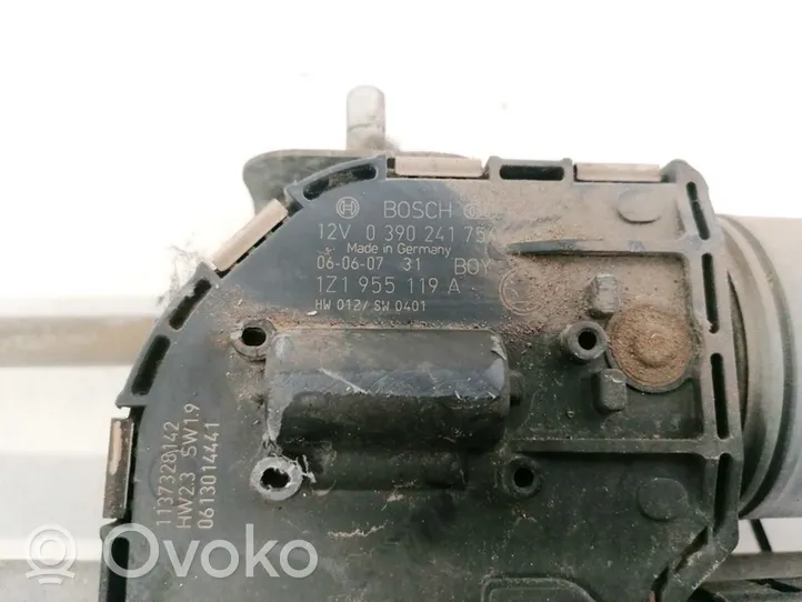 Skoda Octavia Mk2 (1Z) Silniczek wycieraczek szyby przedniej / czołowej 1Z1955119A
