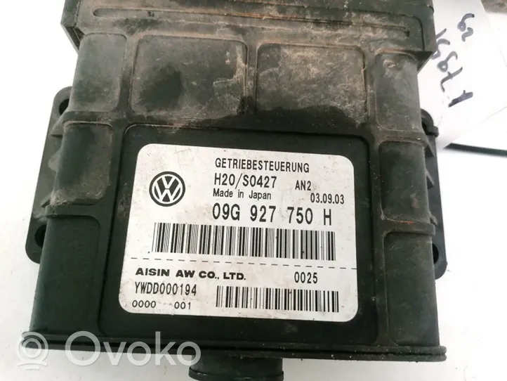 Volkswagen Touran I Gearbox control unit/module 09G927750H