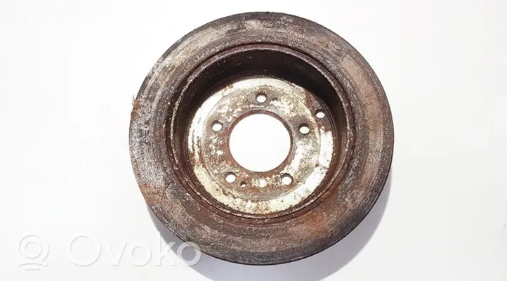 Hyundai Trajet Rear brake disc neventiliuojamas