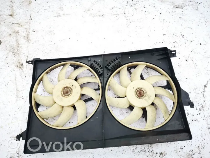 Opel Vectra C Radiator cooling fan shroud 870705p