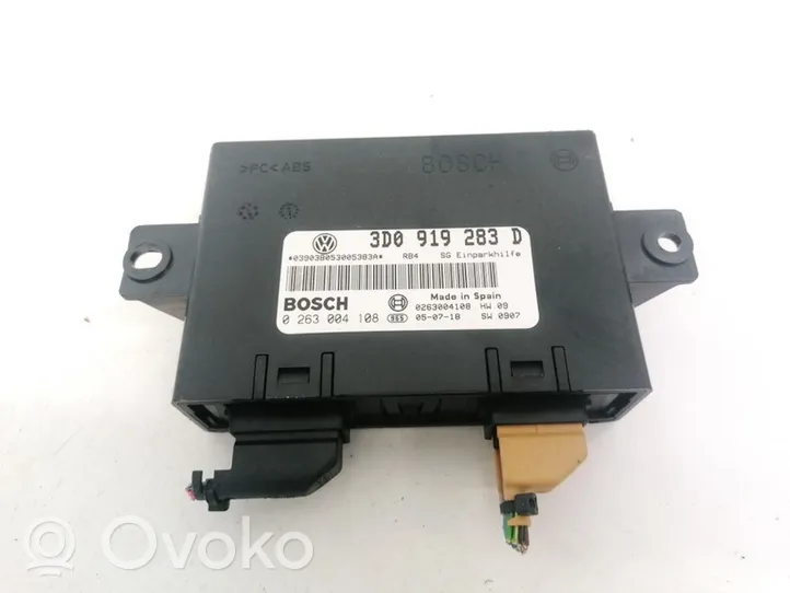 Volkswagen Phaeton Parking PDC control unit/module 3D0919283D