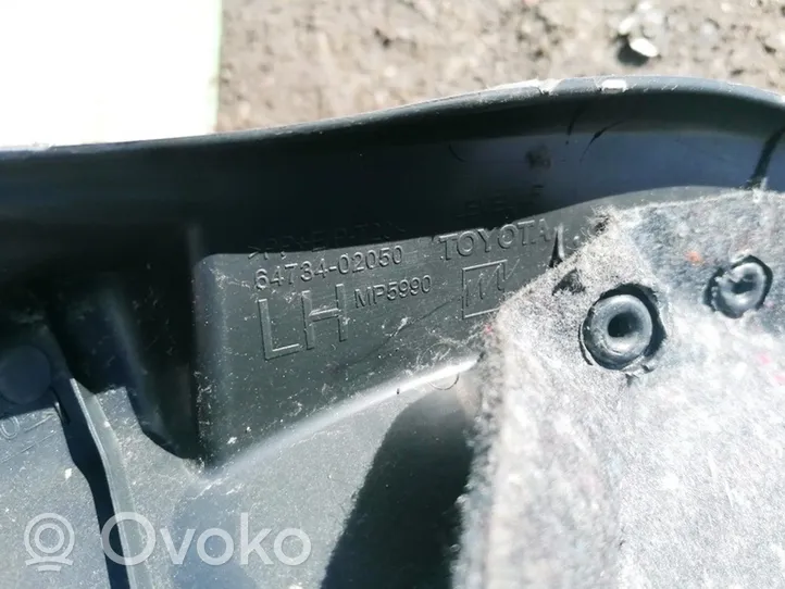 Toyota Auris 150 Inne części wnętrza samochodu 6473402050